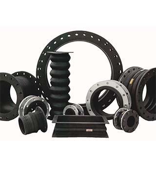 Rubber Expansion Joints- are used in piping installations to compensate for thermal growth, relieve piping stress during operation, and reduce vibration and noise caused by rotating equipment.